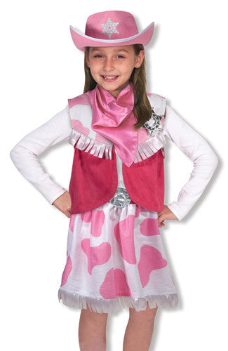 Melissa & Doug Cowgirl Role Play Costume Set 4272