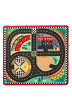 Melissa & Doug Round the Speedway Race Track Rug