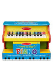 Melissa & Doug Learn-to-Play Piano With 25 Keys and Color-Coded Songbook of 9 Songs