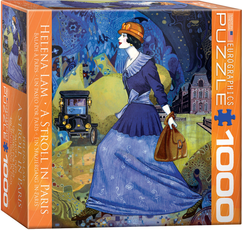 EuroGraphics Puzzles A Stroll in Paris byHelena Lam