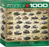 EuroGraphics Puzzles WWII Tanks (Horizontal)