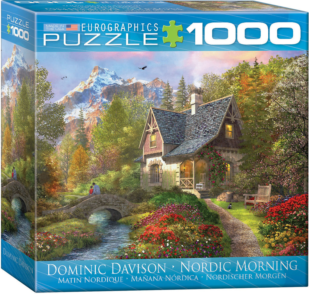 EuroGraphics Puzzles Nordic Morning by Dominic Davison (Pictured wrong in Catalog)