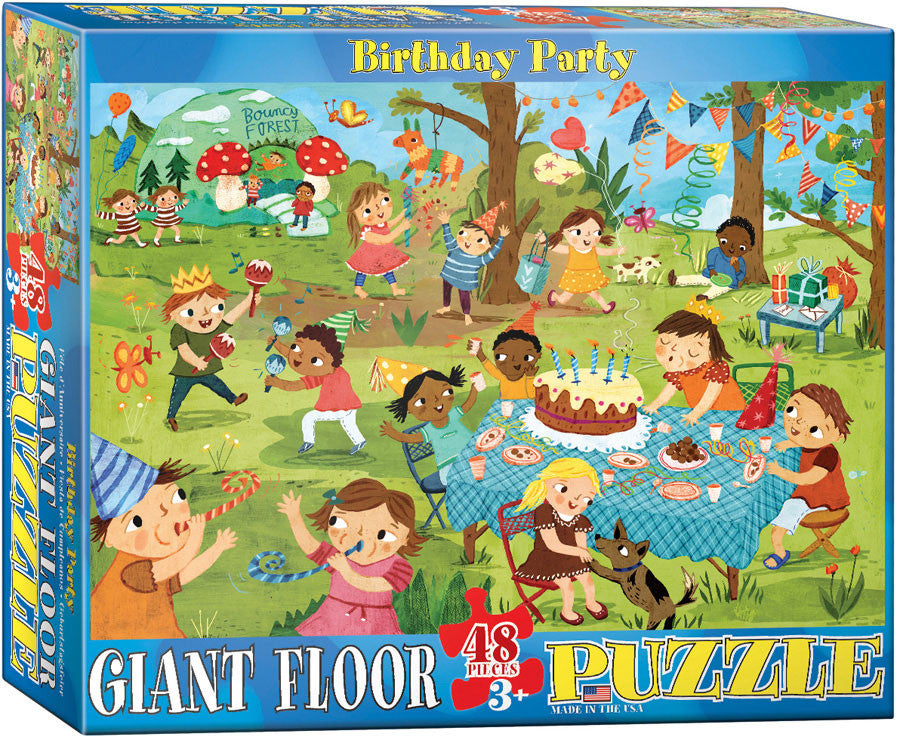 EuroGraphics Puzzles Birthday Party- Floor Puzzle