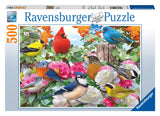 Ravensburger Adult Puzzles 500 pc Puzzles - Garden Birds 14223