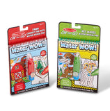 Melissa & Doug On The Go Water Wow! Pet Mazes and Connect the Dots Bundle