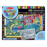 Melissa & Doug Stained Glass Made Easy Craft Kit: Dragon - 170+ Stickers