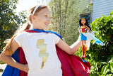 Mattel DC Super Hero Girls Premium Wonder Woman Action Doll, 12" FCD32