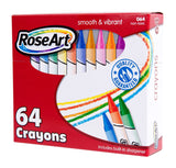 Mattel RoseArt 64-Count Crayons Packaging May Vary CYR96