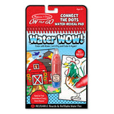 Melissa & Doug Wow! Safari Water Reveal Pad and On The Go Water Wow! Connect the Dots Bundle