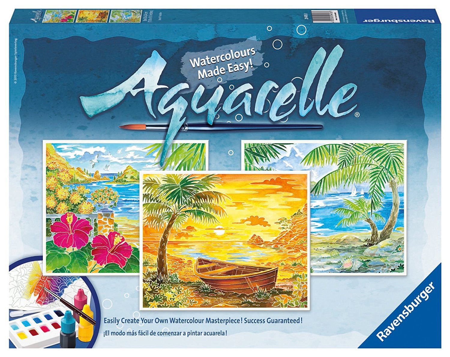 Ravensburger Arts & Crafts Aquarelle Maxi - Beach Paradise 29476