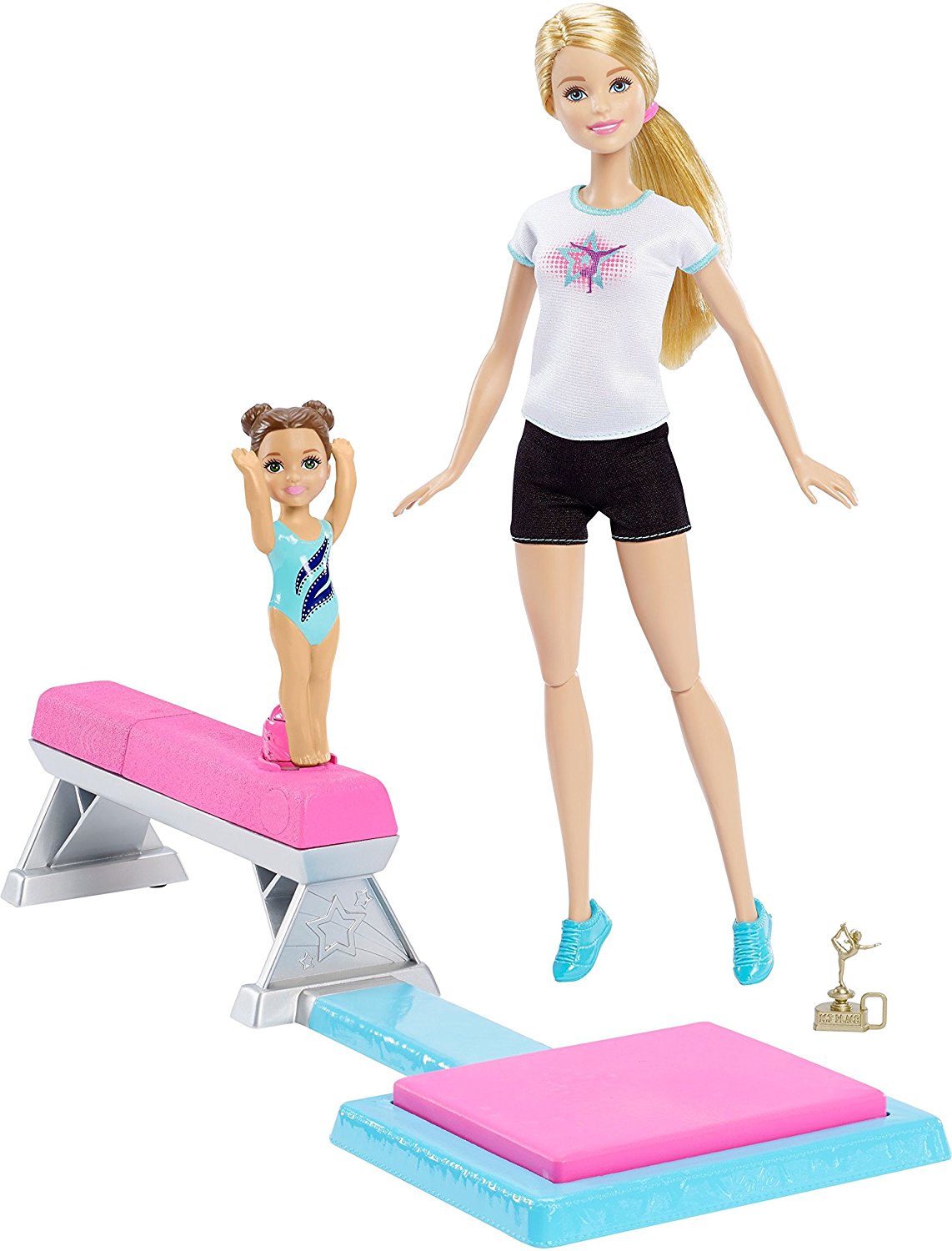 Mattel Barbie Flippin Fun Gymnast  DMC37