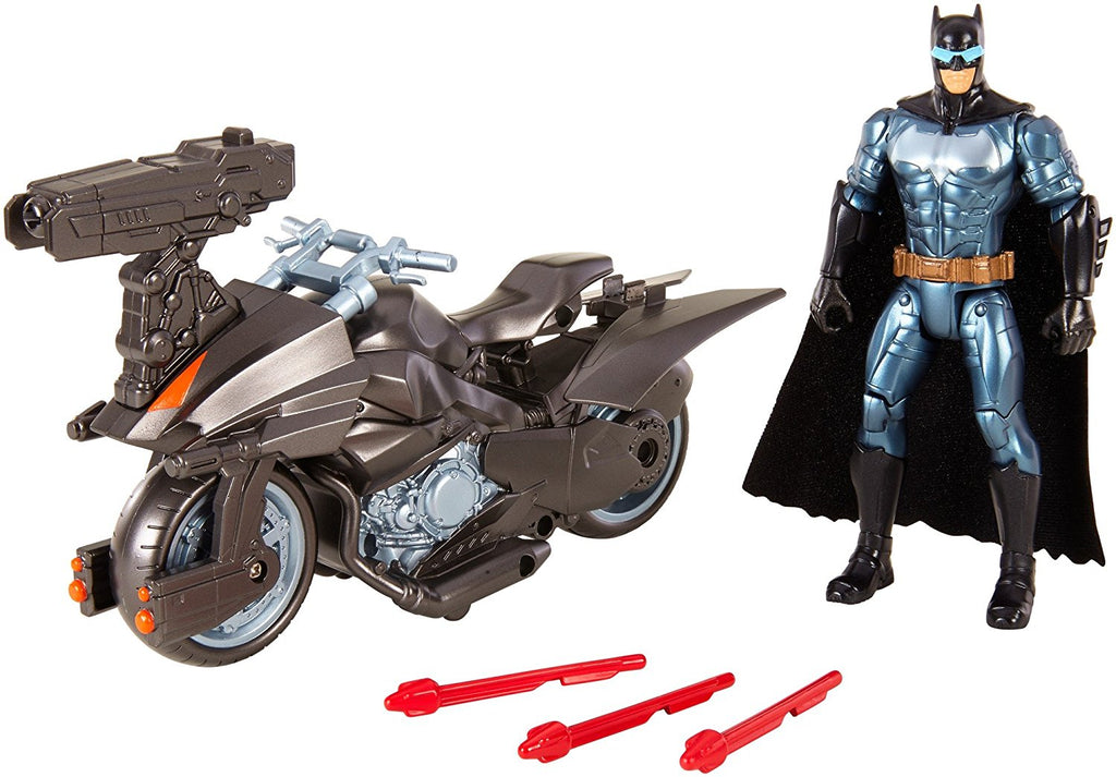 Mattel Justice League Batman™ & Batcycle™ Vehicle And Figure FGG53