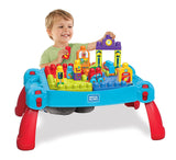 Mega Construx Build 'N Learn Table Building Set Pink or Blue
