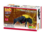 LaQ Insect World Mini Hercules Beetle | 64 Pieces | Age 5+ | Creative, Educational Construction Toy Block | Made in Japan