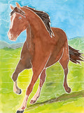 Ravensburger Arts & Crafts Aquarelle Midi - Horses 29320