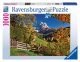 Ravensburger Adult Puzzles 1000 pc Puzzles - Mountains in Autumn 19423