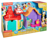 Fisher Price Little People Magic of Disney Mickey & Goofy's Gas & Dine Playset DRK58