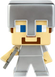 Mattel Minecraft Steve (in Iron Armor) Mega Figure