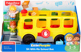 Fisher Price Little People Sit with Me School Bus DJB52