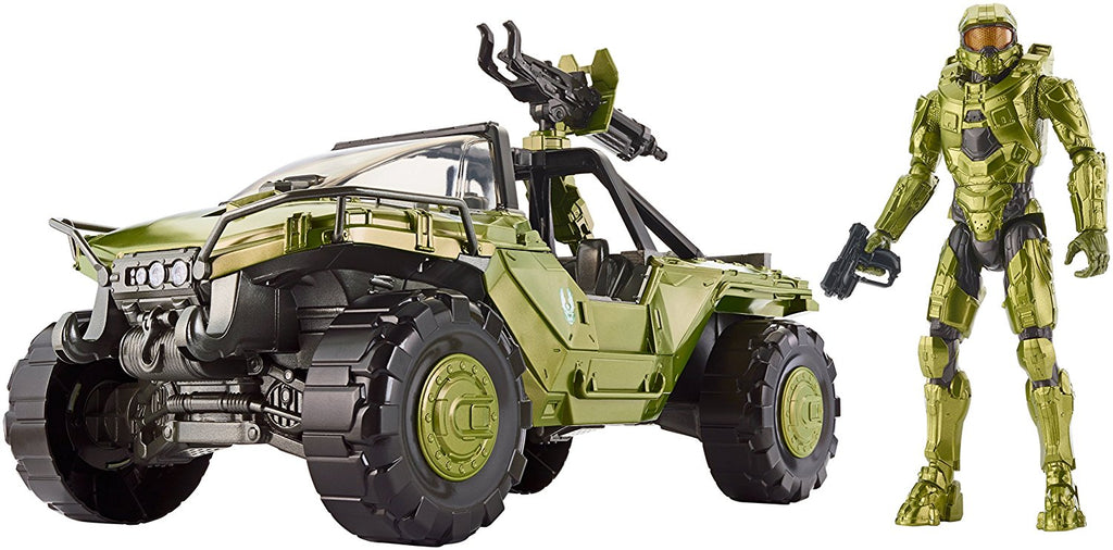 Mattel Halo 12" Warthog Vehicle and Master Chief Figure DNT96
