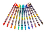Crayola Twistables Colored Pencils, 12 ct, School Supplies, Coloring Gifts for Kids, Ages 3 & up
