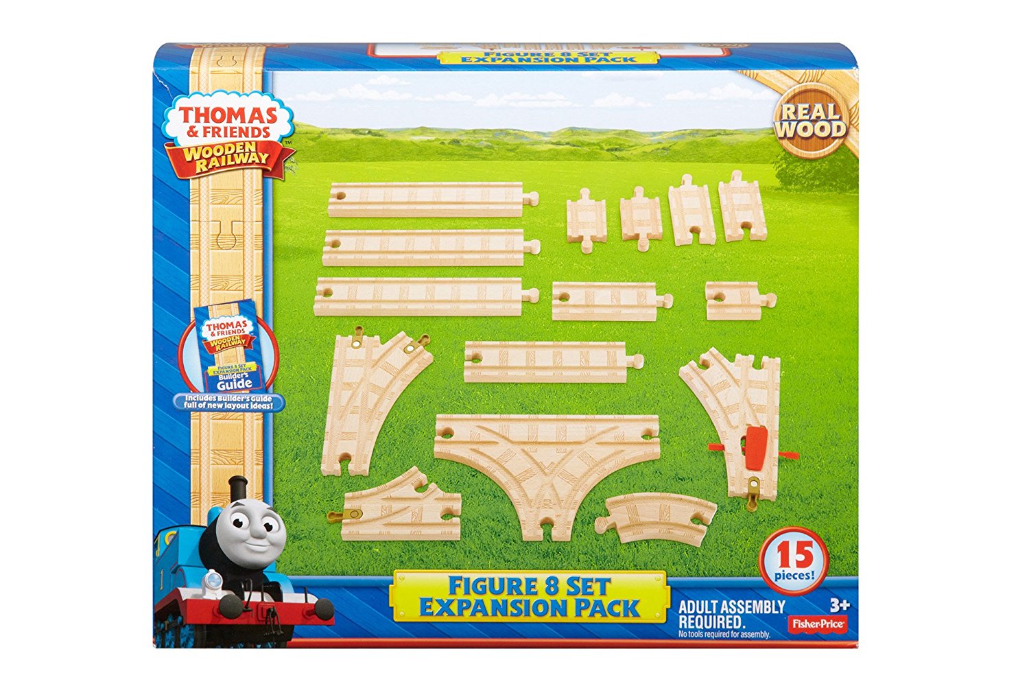 Fisher Price Thomas the Train Wooden Railway Figure 8 Expansion Pack Y4088