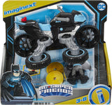 Imaginext DC Super Friends Batman Toy Motorcycle with Launcher Bat-Tech Batcycle