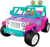 Fisher Price Power Wheels® Nickelodeon™ Shimmer And Shine™ Jeep® Wrangler DWR11