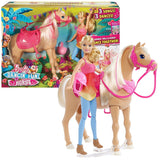 Mattel Barbie Doll & Dancin Fun Horse DMC30