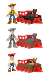 Set of 2 |Fisher Price Disney Pixar Toy Store Imaginext Slammers! Woody or Jessie Mystery Box - Randomly Selected