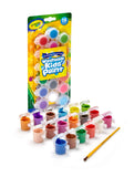 Crayola Washable Kids Paint Assorted Colors 18 Each