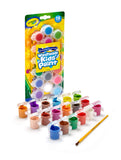 Set of 6 |Crayola Washable Kids Paint Assorted Colors 18 Each