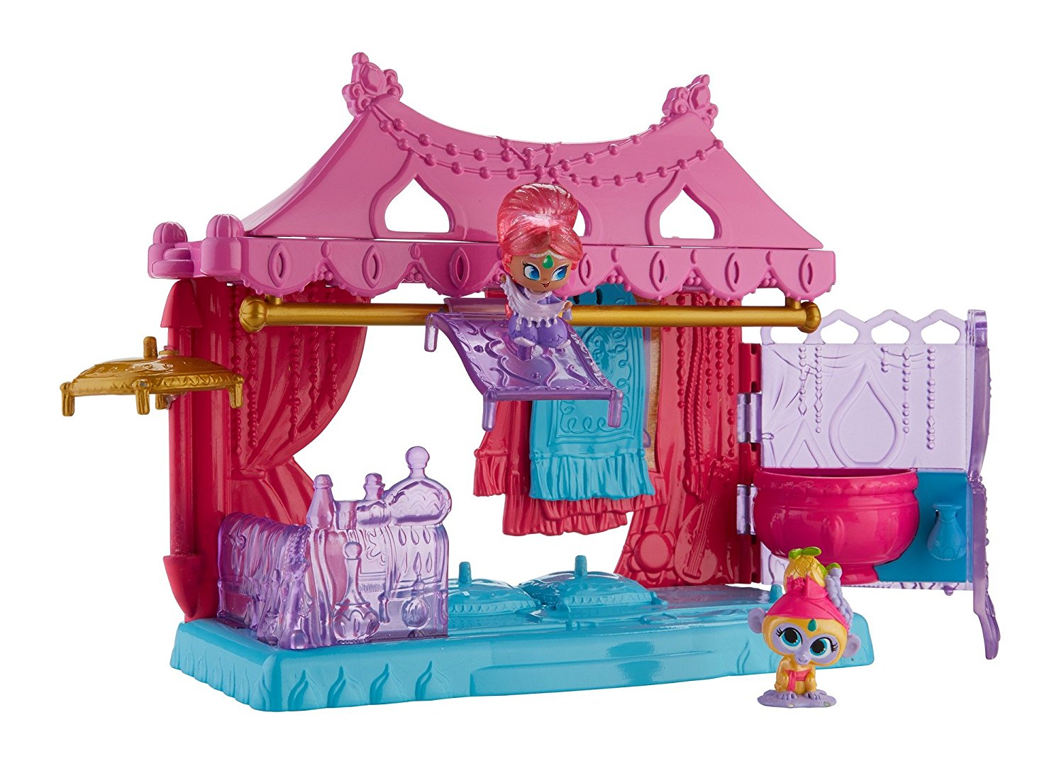 Mattel Fisher-Price Nickelodeon Shimmer & Shine, Teenie Genies Magic Carpet Shop DTK48