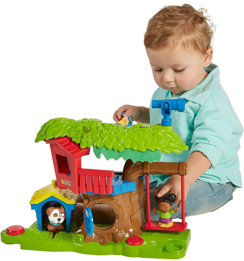 Fisher Price Little People Swing & Share Treehouse Playset DYF19