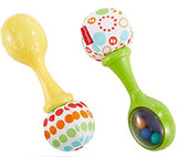 Fisher Price Rattle 'n Rock Maracas, Green/Yellow BLT33
