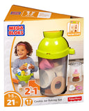 Mattel Mega Bloks First Builders Cookie Jar Baking Set Building Kit DPJ53