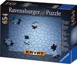 Ravensburger Adult Puzzles 654 pc KRYPT Puzzles - Krypt - Silver 15964