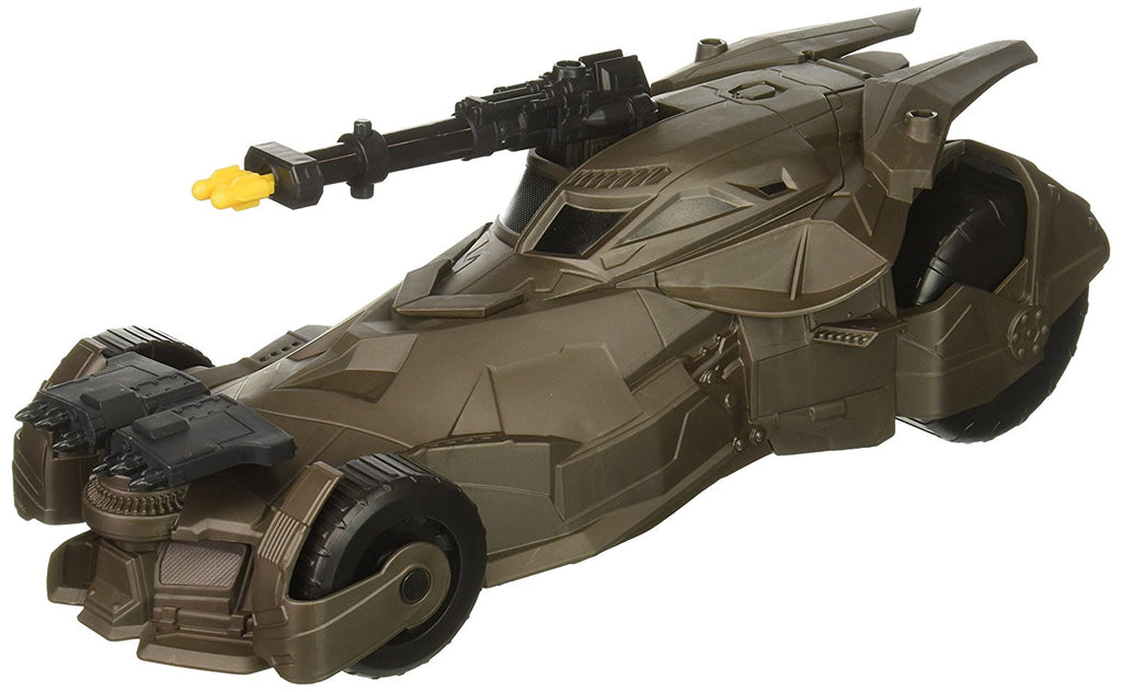 Mattel Justice League Cannon Blast 12" Batmobile™ Vehicle In Open Tray FGH58