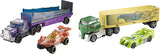 Mattel Hot Wheels Super Rig, Includes 1 Hauling Rig and 1 Vehicle - Styles May Vary BDW51