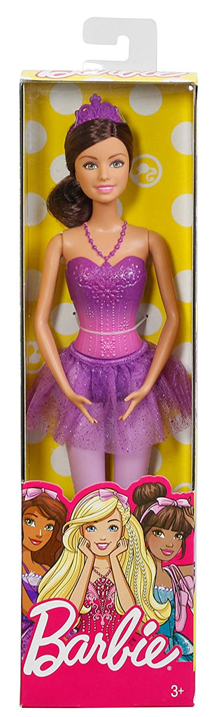 Mattel Barbie Fairytale Ballerina Doll, Purple DHM43