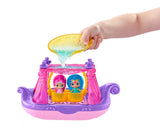 Fisher Price Nickelodeon Shimmer & Shine, Swing & Splash Genie Boat DTK86