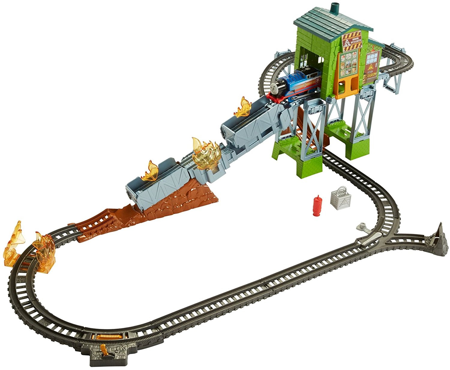 Mattel Thomas & Friends TrackMaster, Fiery Rescue Set  FBK47