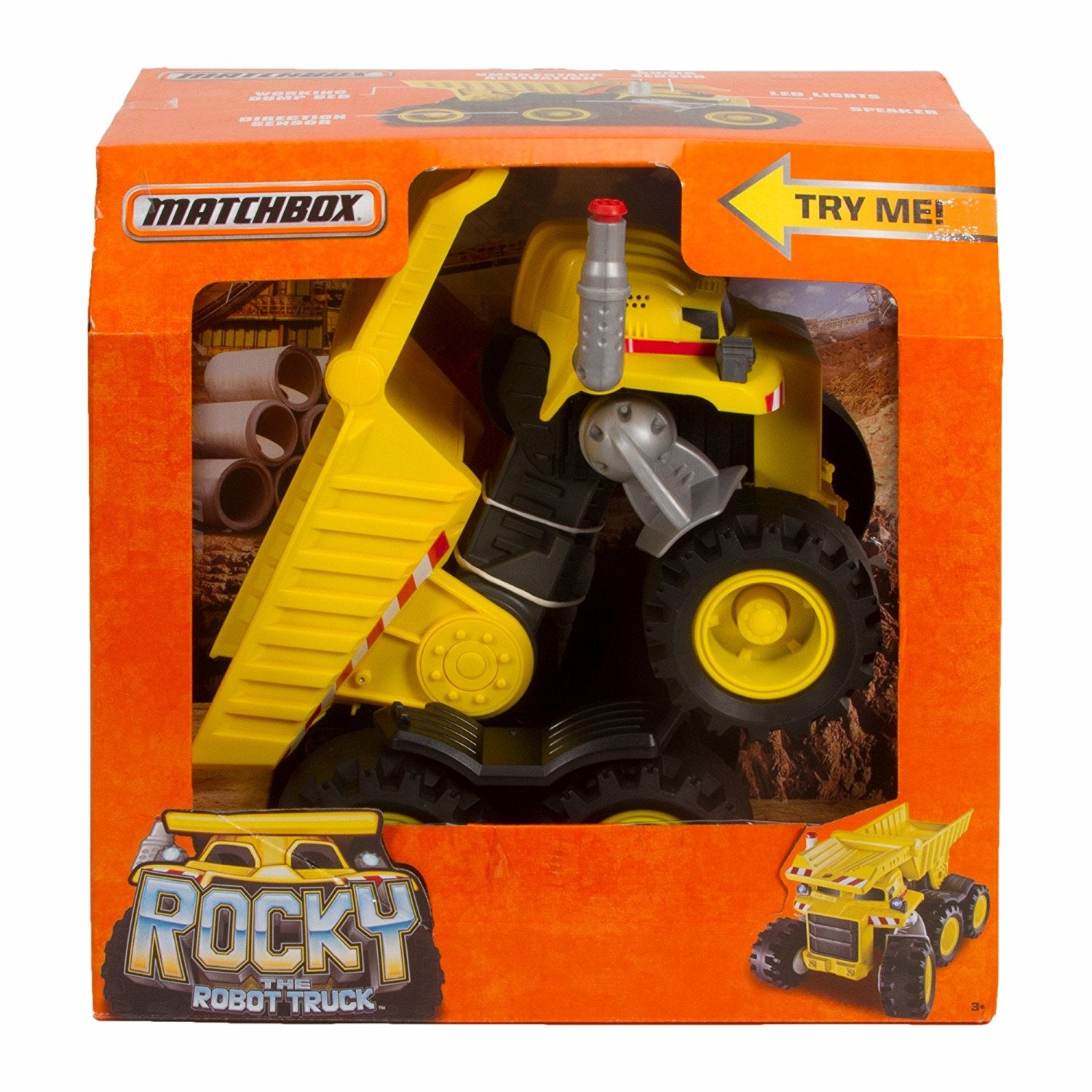 Rocky the robot sales truck