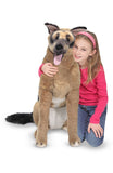Melissa & Doug Giant German Shepherd - Lifelike Stuffed Animal Dog (over 2 feet tall)
