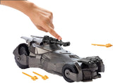 Mattel Justice League Cannon Blast 12" Batmobile™ Vehicle In Open Tray FGH58