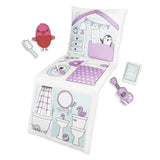 Sago Mini 2-in-1 Fold Up Pillow Playset, Robin’s Doll House with Plush Accessories for Toddlers