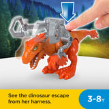 Fisher-Price Imaginext Jurassic World Dominion Pyroraptor Dinosaur Toy with Removable Harness