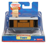 Fisher Price Thomas the Train Wooden Railway Battery-Operated Toby BDG10