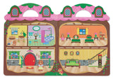 Melissa & Doug Puffy Stickers - Chipmunk House
