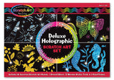 Melissa & Doug Deluxe Holographic Scratch Art Set